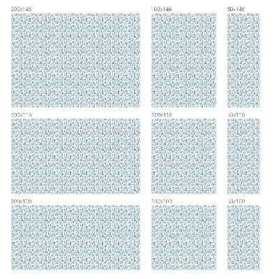 Mleczna naklejka na okno Morska harmonia