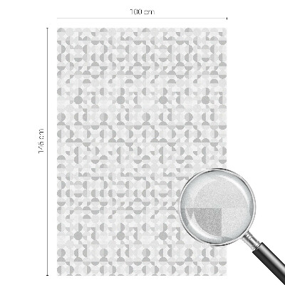 Folia dekoracyjna na okna Geometryczne wzory