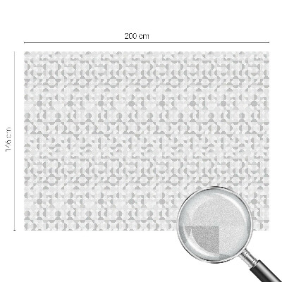 Folia dekoracyjna na okna Geometryczne wzory