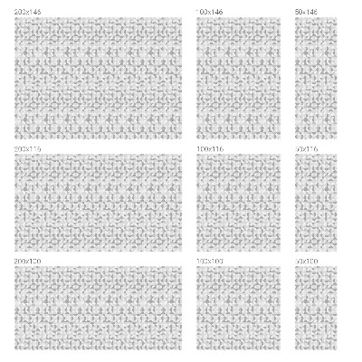 Folia dekoracyjna na okna Geometryczne wzory