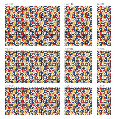 Folia okienna zapewniająca prywatność Geometryczne kształty