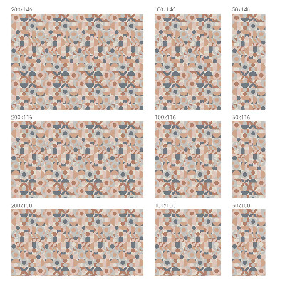 Naklejka na okno mleczna witraż Abstrakcyjna mozaika