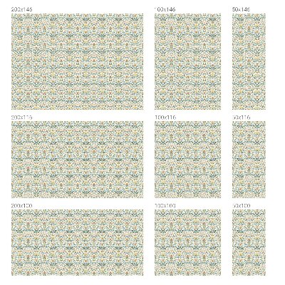 Naklejka na okno dająca prywatność Kwiatowa symetria