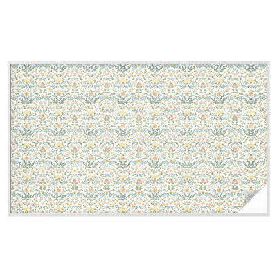 Naklejka na okno dająca prywatność Kwiatowa symetria