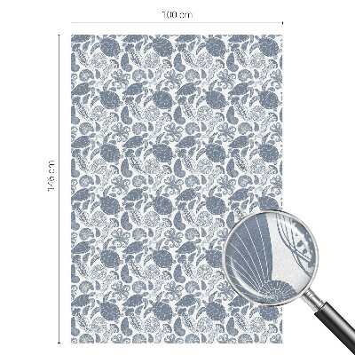 Folia okienna zapewniająca prywatność Oceaniczne życie