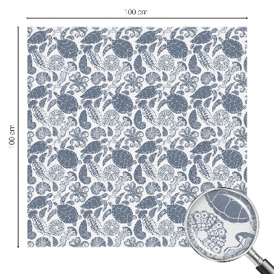 Folia okienna zapewniająca prywatność Oceaniczne życie