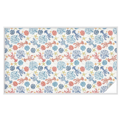 Naklejka na okno dająca prywatność Koralowce raki