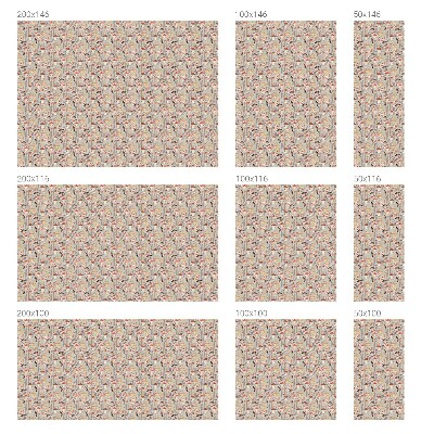 Folia dekoracyjna na okna Leśny wzór