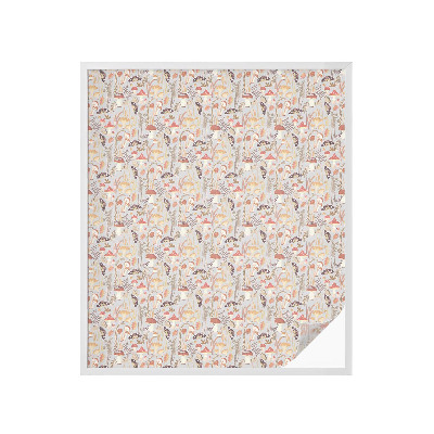 Folia dekoracyjna na okna Leśny wzór