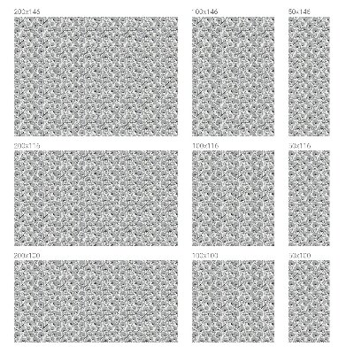 Naklejka na okno mleczna witraż Botaniczny motyw