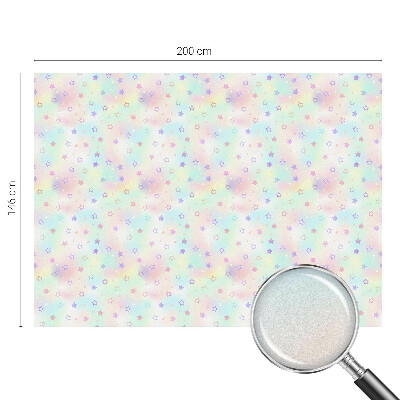 Naklejka na okno dająca prywatność Tęczowe wzory