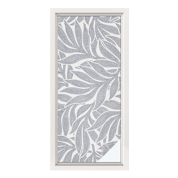 Folia okienna zapewniająca prywatność Krople liści