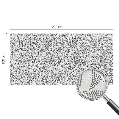 Folia okienna zapewniająca prywatność Krople liści