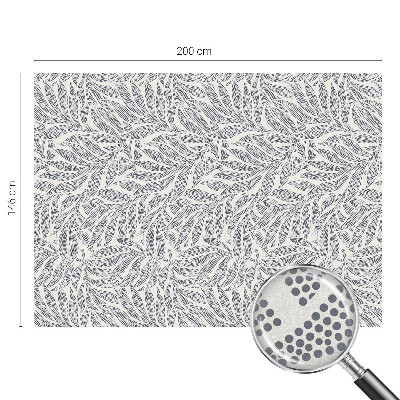 Folia okienna zapewniająca prywatność Krople liści