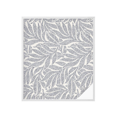 Folia okienna zapewniająca prywatność Krople liści