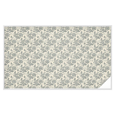 Mleczna naklejka na okno Orientalny wzór