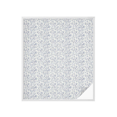 Folia okienna zapewniająca prywatność Kwiatowy wzór