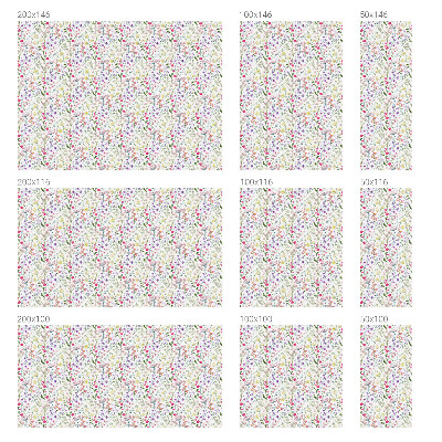 Naklejka na okno mleczna witraż Kwiecista łąka