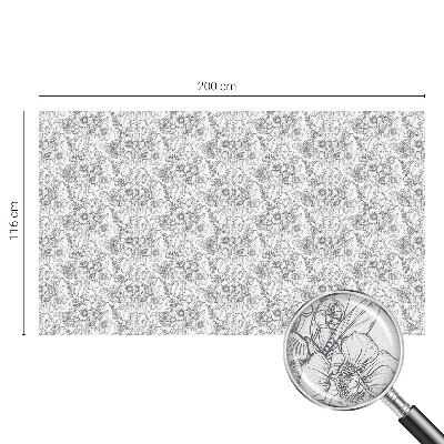 Folia dekoracyjna na okna Florystyczna elegancja