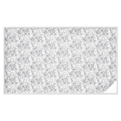 Folia dekoracyjna na okna Florystyczna elegancja