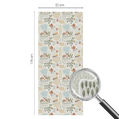 Folia okienna zapewniająca prywatność Sielankowa wieś