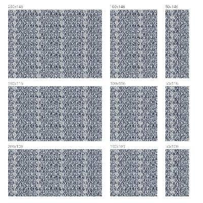 Folia okienna zapewniająca prywatność Liście wzorzyste