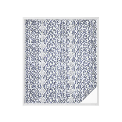 Folia okienna zapewniająca prywatność Liście wzorzyste