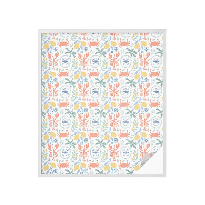 Folia dekoracyjna na okna Morskie motywy