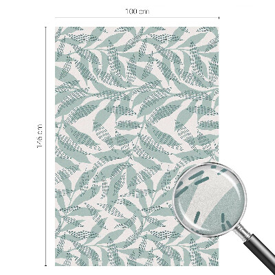 Naklejka na okno dająca prywatność Zielone liście