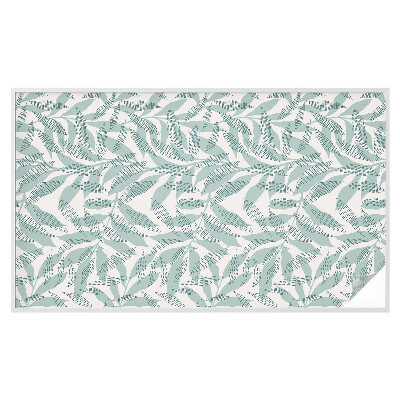 Naklejka na okno dająca prywatność Zielone liście