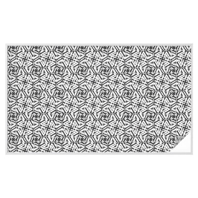 Folia okienna zapewniająca prywatność Geometryczne liście