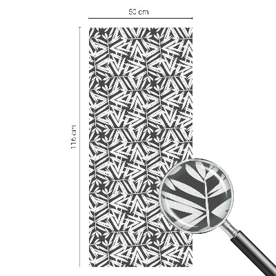 Folia okienna zapewniająca prywatność Geometryczne liście