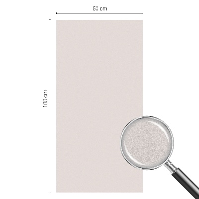 Mleczna naklejka na okno Delikatny beż