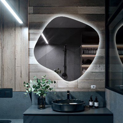 Lustro plama LED nowoczesne