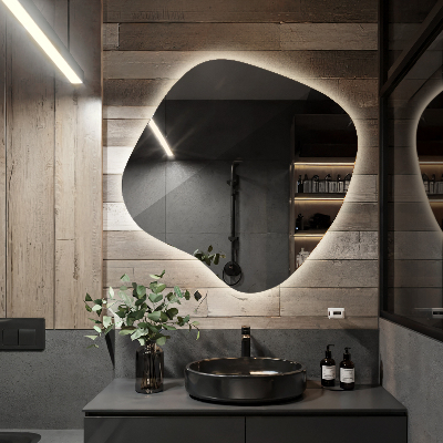 Lustro plama LED nowoczesne