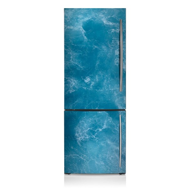 Osłona dekoracyjna na lodówkę Niebieskie fale