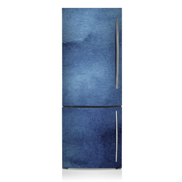 Osłona dekoracyjna na lodówkę Niebieska abstrakcja