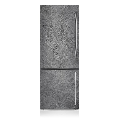 Osłona dekoracyjna na lodówkę Szary betonowy motyw