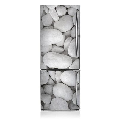 Mata magnes na lodówkę Białe kamienie
