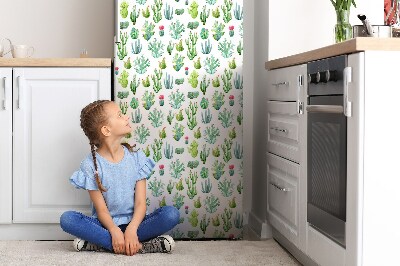 Osłona magnetyczna na lodówkę Mały kaktus