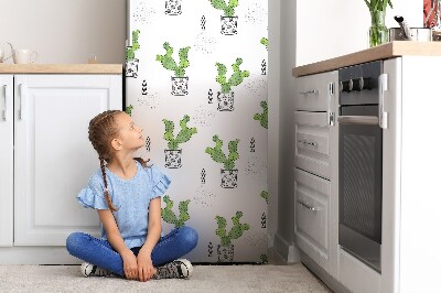 Magnes na lodówkę Zielone kaktusy