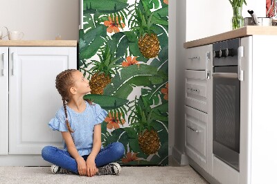Osłona dekoracyjna na lodówkę Tropikalny ananas