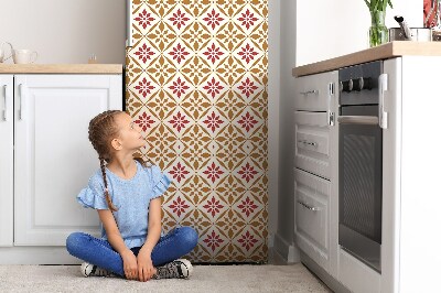 Mata magnetyczna na lodówkę Kwiatowy wzór