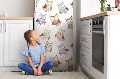 Mata magnes na lodówkę Słowa sowy