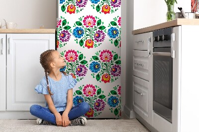 Mata magnetyczna na lodówkę Kwiaty w stylu kwiatowym