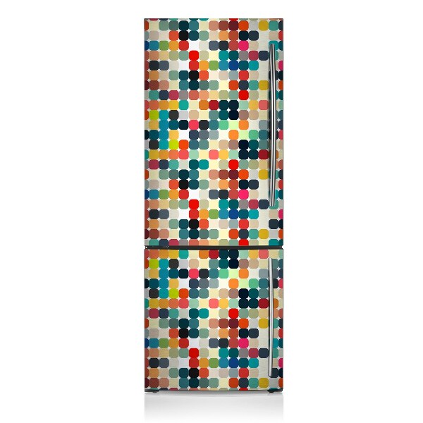 Mata magnetyczna na lodówkę Wzór geometryczny