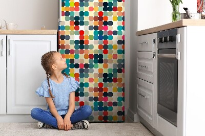 Mata magnetyczna na lodówkę Wzór geometryczny