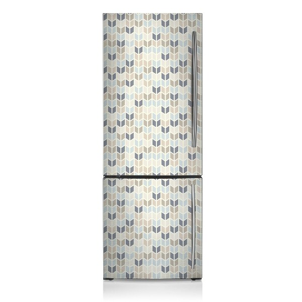 Mata magnetyczna na lodówkę Geometryczna tekstura