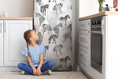 Mata magnetyczna na lodówkę Tygrys i zebry
