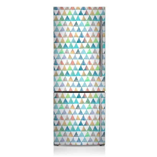 Osłona magnetyczna na lodówkę Geometryczne trójkąty